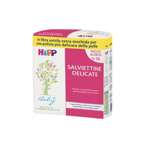 HIPP SALVIETTINE DEL MULT4X56P