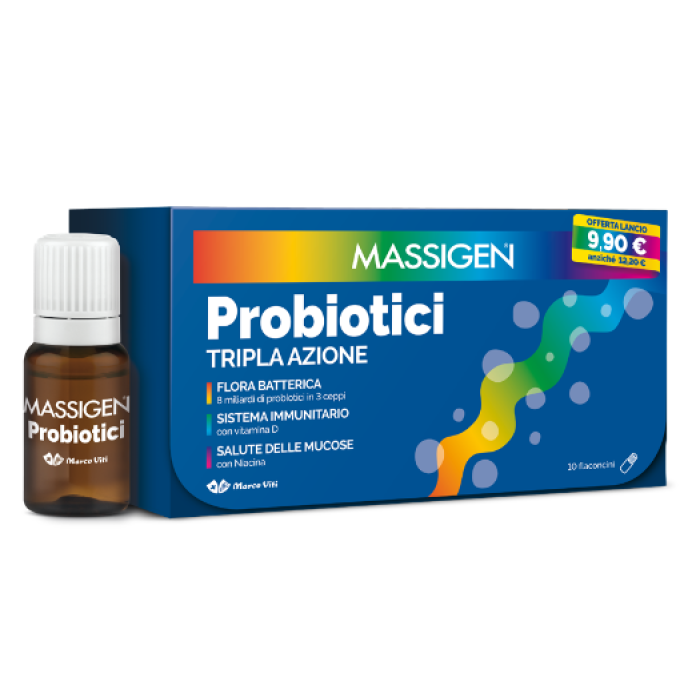 MASSIGEN Probiotici 10fl.8ml