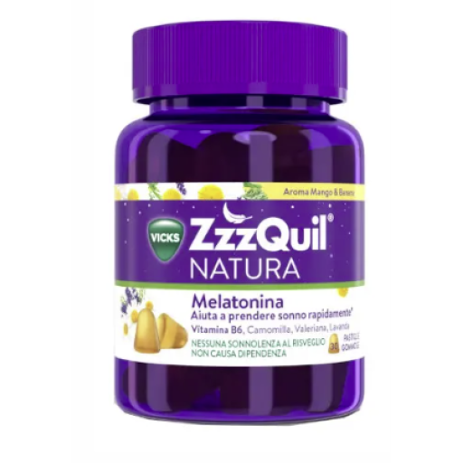 ZZZQUIL Natura Mango&Ban.30Cps