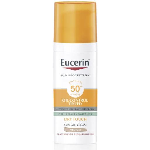 Eucerin Sun Gel-Creme Oil Control Tocco Secco Spf50+ 50ml