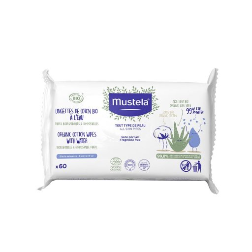 MUSTELA SALV ACQ COT BIO 60PZ