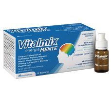 Vitalmix Mente Integratore memoria e concentrazione 12 flaconcini