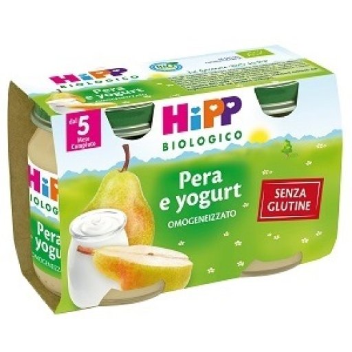 HIPP BIO OMOG PERA/YOGURT2X125