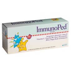 Immunoped integratore per le difese immunitari 14 Flaconi da 10 Ml