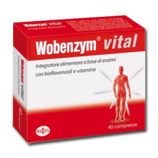 WOBENZYM Vital  40 Cpr