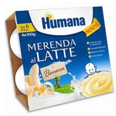 HUMANA Mer.Banana 4x100g