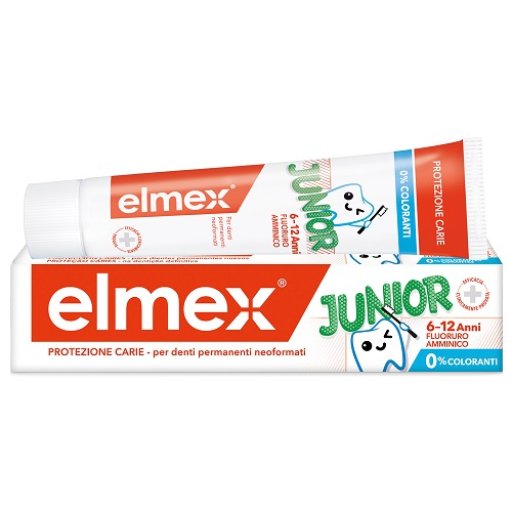 Elmex Junior 6-12 anni Dentifricio Bambini 75 ml