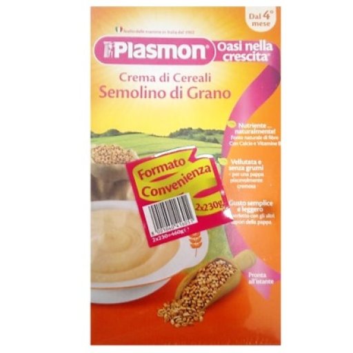 PLASMON CEREALI SEMOLINO2X230G