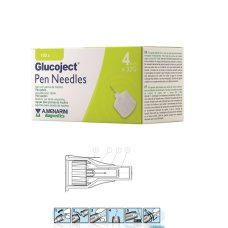 GLUCOJECT Pen Needles 32g 4mm