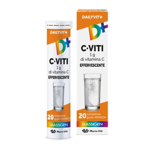 Massigen Dailyvit - Vitamina C Effervescente 20 Compresse