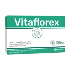 Vitaflorex - Integratore Per Flora Batterica Intestinale 10 Capsule