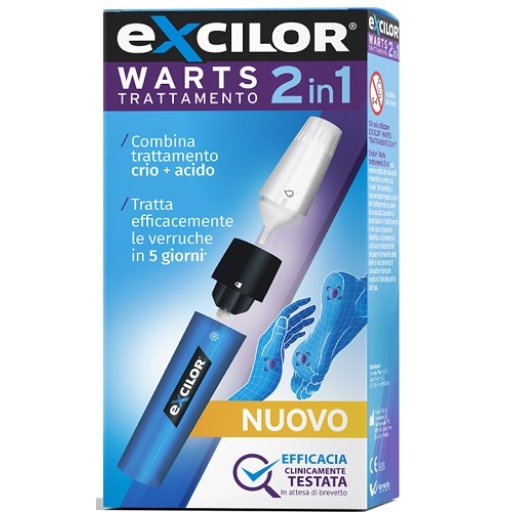 EXCILOR WARTS TRATTAMENTO 2IN1