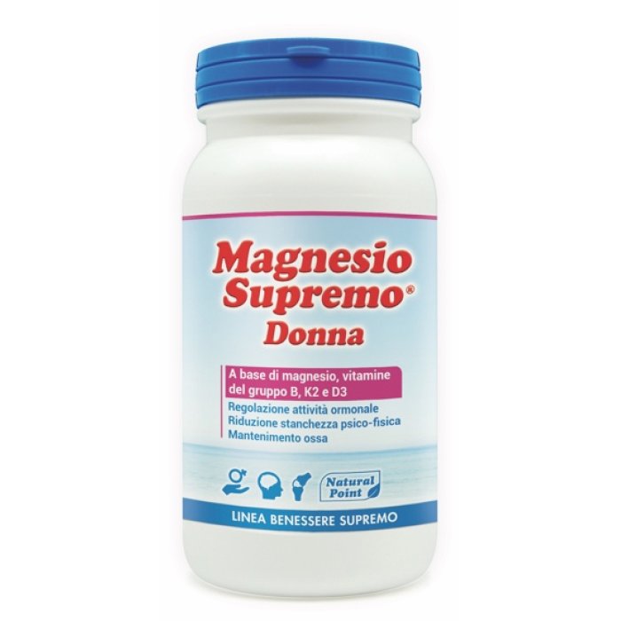 Natural Point Magnesio Supremo Donna - Integratore di Magnesio 150g