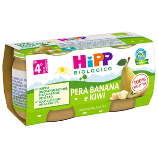 HIPP BIO OMOG KIWI/BAN/PE2X80G