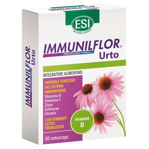 Esi Immunilflor Urto Vitamina D - Integratore per Difese Immunitarie 30 Naturcaps