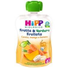 HIPP BIO FRUT&VER CAR/MA/BA90G