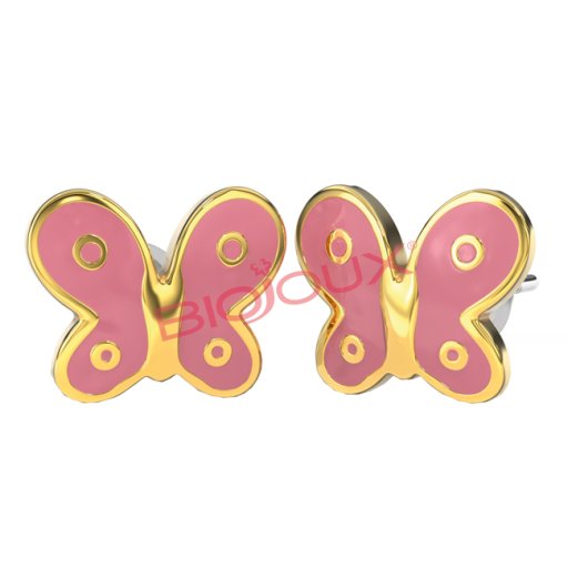 BJT710 GP PINK BUTTERFLY