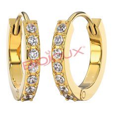 BJT991 ORECCHINI CRYSTAL HOOP