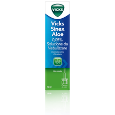 Vicks Sinex Aloe - Soluzione da Nebulizzare Congestione Nasale 15ml